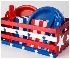 4th of july picnic crate