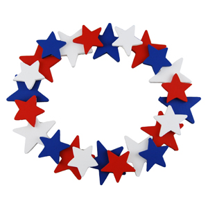 Star Spangle Wreath