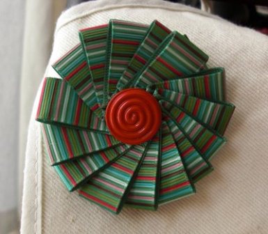 Grosgrain Ribbon Brooch