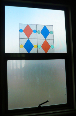 Faux Stained Glass Window 2