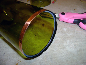 Wine Bottle Topiary