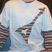 Guitar Reverse Applique Shirt