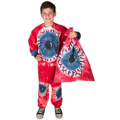 Tie-Dye Eyeball Halloween Costume