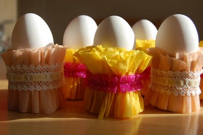Easter Egg Cups Close