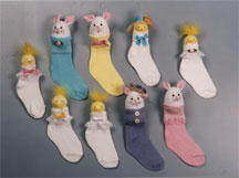 Easter Stocking Chicks and Bunnies