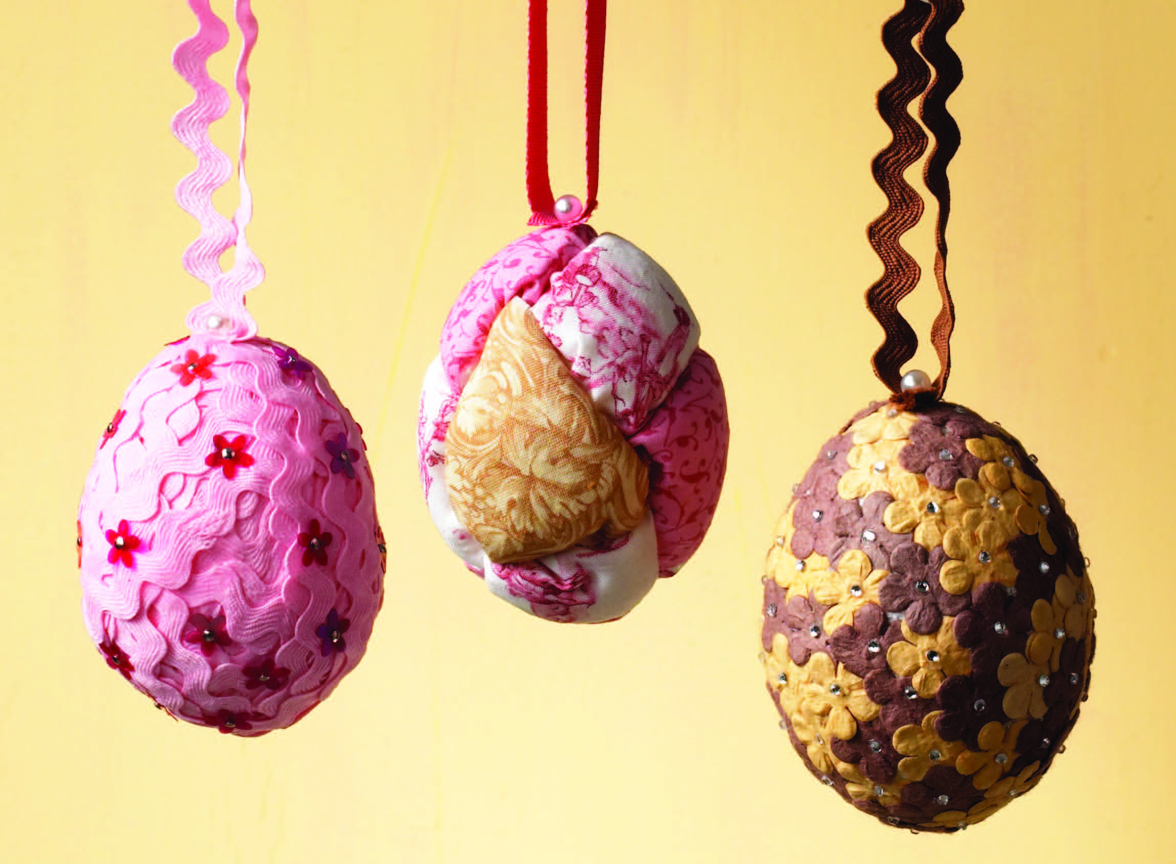Sewing Trim Easter Eggs