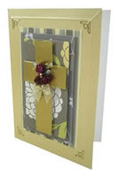 Cross Embossed Card