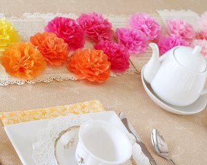 Mother's Day Tea Party Flowers