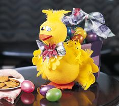 Easter Chick Basket