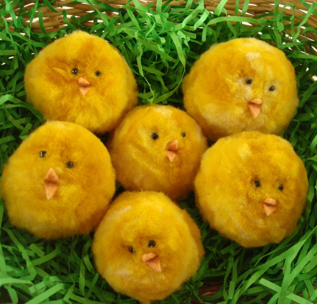Easter Pom-Pom Chicks