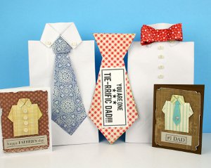tie riffic father's day cards