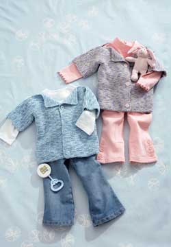 Easy Knit Baby Cardigans