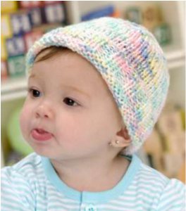 Easy to Knit Baby Hat
