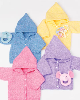 Knit Basic Baby Hoodie
