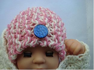 Knit Newborn hat 1
