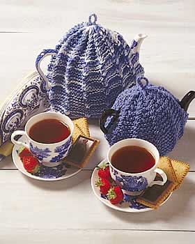 Knit Ridge Teapot Cozy