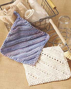 Simple Knit Dishcloths