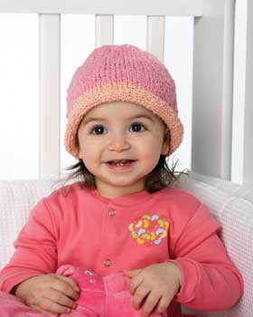 Stretchy Knit Baby Hat