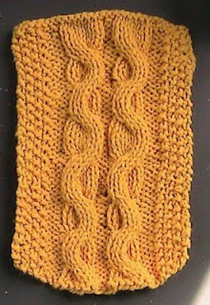 serpentine knitting pattern