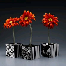 Modern Flower Cubes