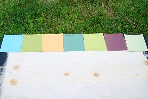 Mosaic of Paint Chips 4
