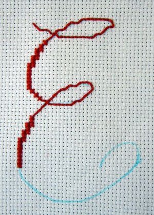 monogram sachet