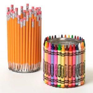 Crayon and Pencil Organizer Tutorial