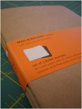 Moleskin Notebooks for Project