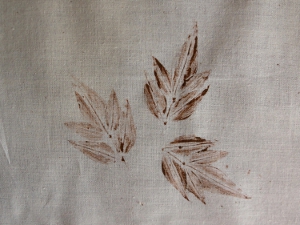 Painted Tray Cloth