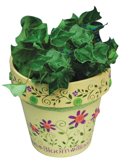 Floral Flower Pot Gift
