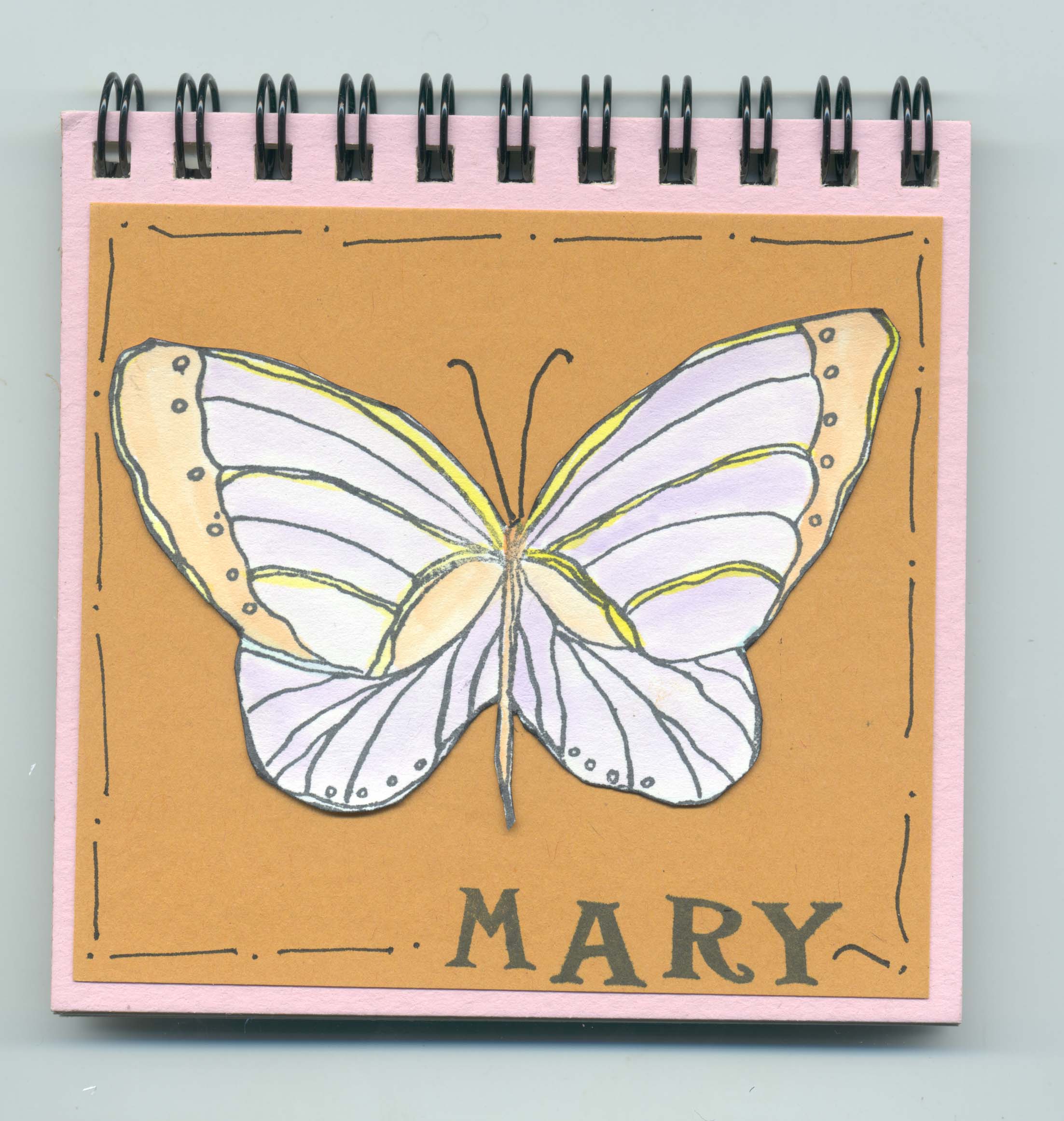 Butterfly Name Journal