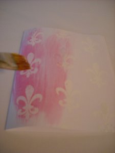 French Quarter Note Card Colorwash