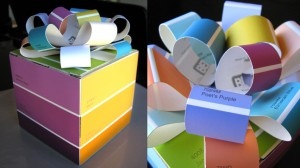 Paint Chip Gift Box