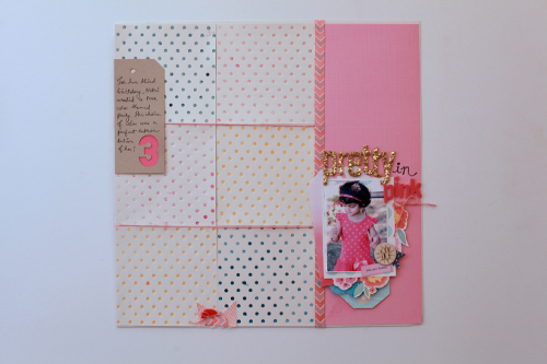 Pretty in Pink Layout