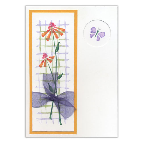 Butterfly Stamped Card