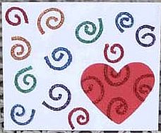 Spiral Heart Gift Card