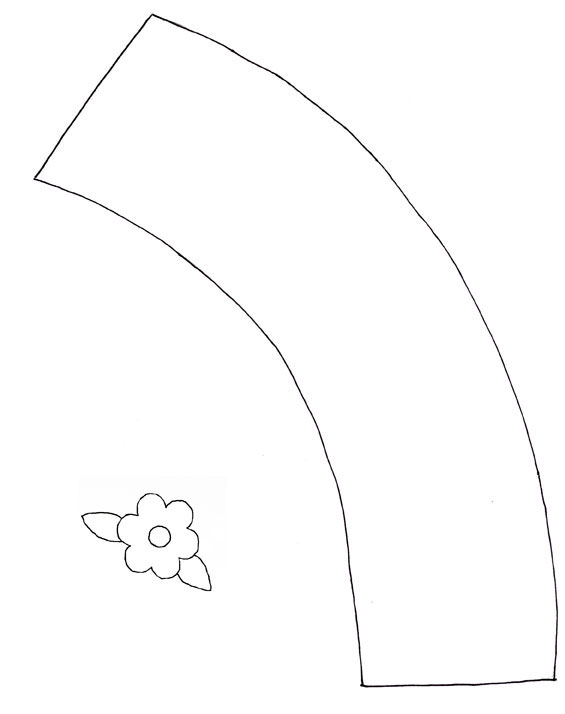 flower patterns to cut out. Cut out, using scallop