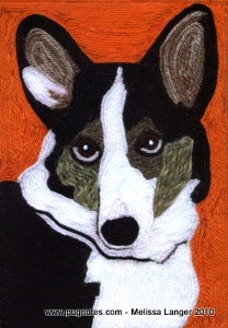Craft Ideas Yarn on Dog Yarn Painting   Favecrafts Com