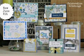 Celebration Greetings Card Kit