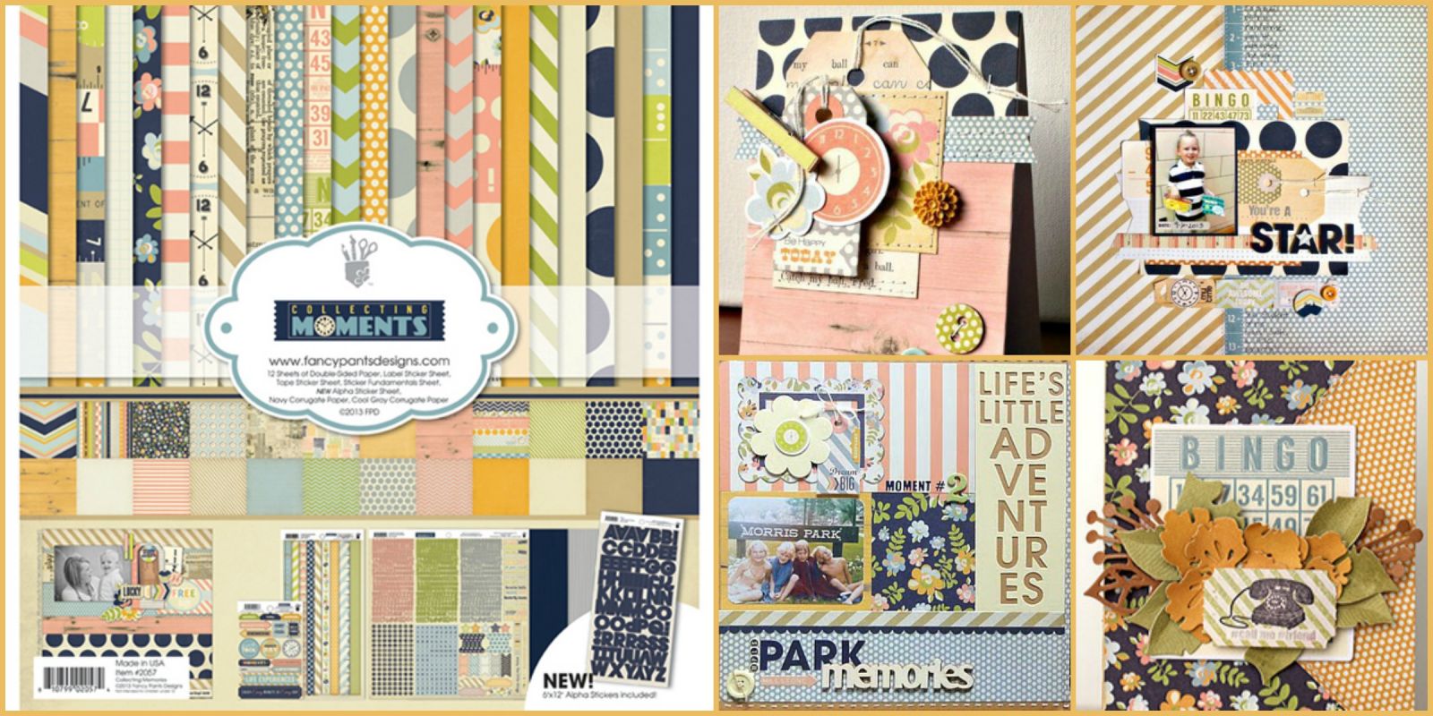 Collecting Moments Scrapbooking Kit