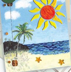 Tropical Memories Scrapbook Cover
