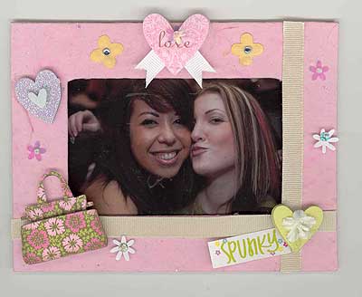Best Friends Forever Scrapbook Page