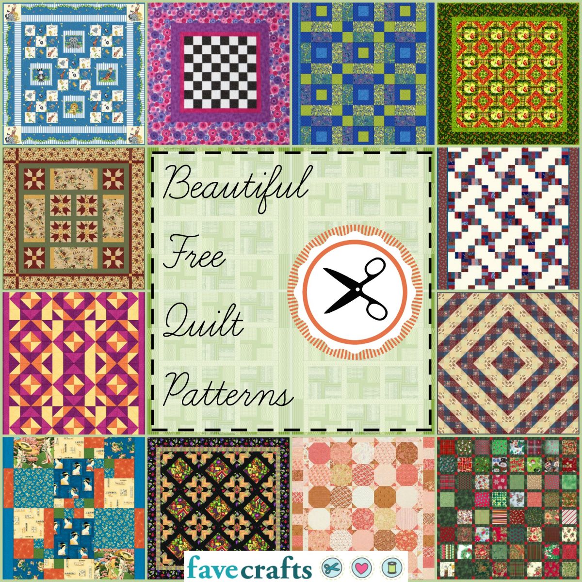 38 Free Quilt Patterns