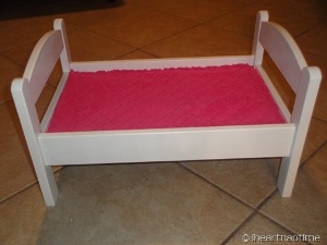 Doll Bed Makeover