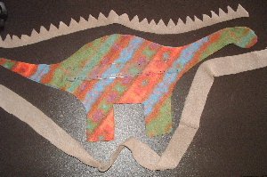Fleece Dinosaur