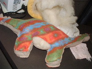 Fleece Dinosaur