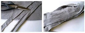 Knotted T-Shirt Scarf
