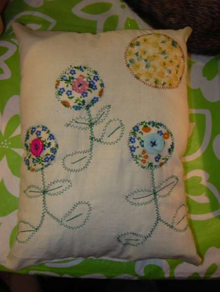 Rustic Pillow for Mom