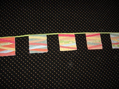 Finished Bunting