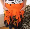 Sewn Halloween Apron